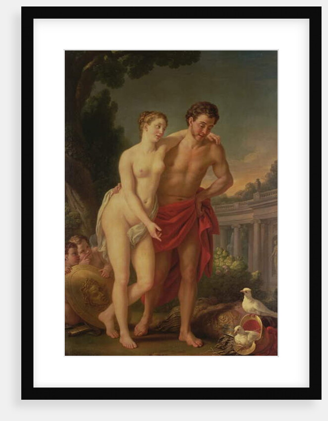 Mars and Venus, 1767-8 by Joseph-Marie the Elder Vien
