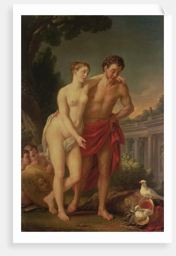 Mars and Venus, 1767-8 by Joseph-Marie the Elder Vien