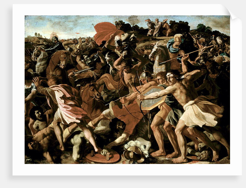 Victory of Joshua over the Amalekites, 1625-6 by Nicolas Poussin