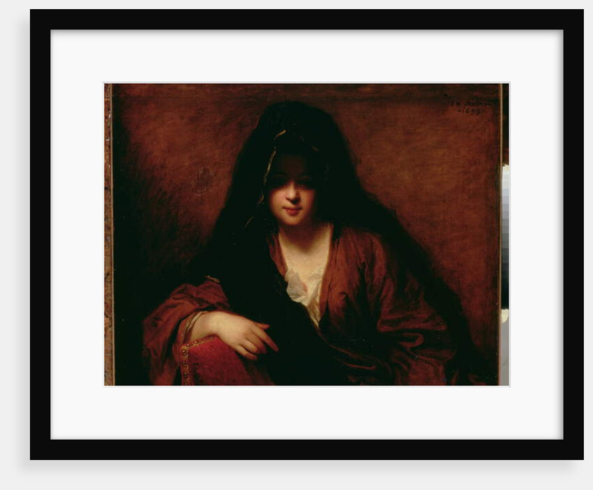 Young Woman Wearing a Shawl, 1699 by Jean Baptiste Santerre