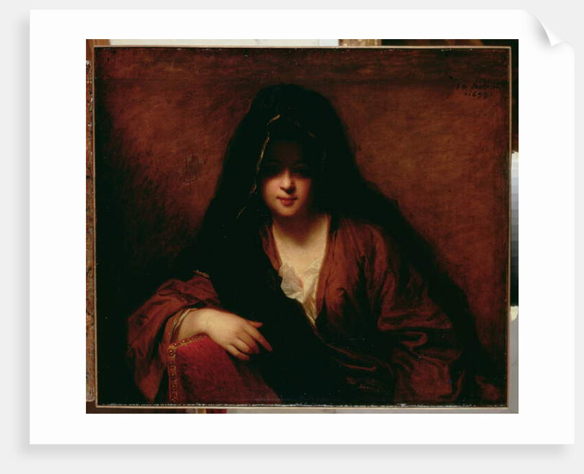 Young Woman Wearing a Shawl, 1699 by Jean Baptiste Santerre