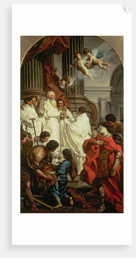 The Mass of St. Basil, 1743-7 by Pierre Subleyras