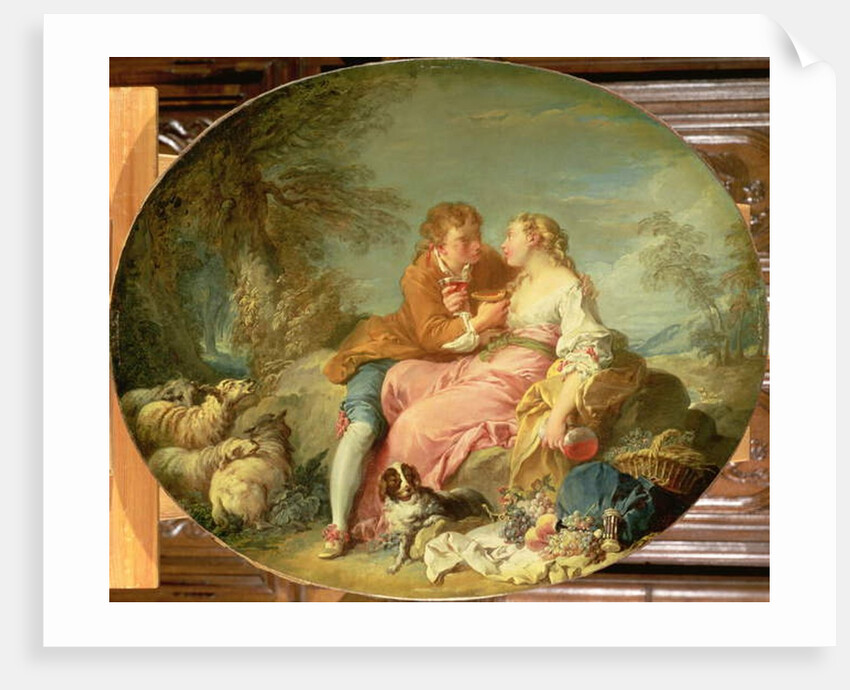 Pastoral Scene, 1740s by Francois Boucher