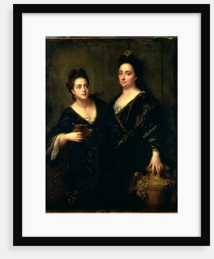 Portrait of Two Actresses, 1699 by Jean Baptiste Santerre