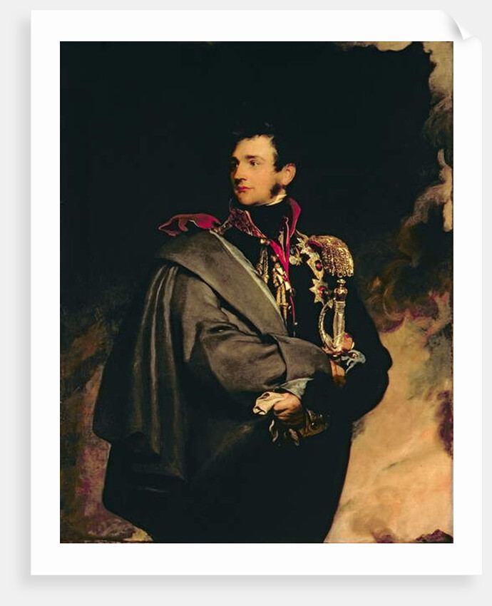 Portrait of Mikhail Semyonovich, Count Vorontsov, 1821 by Thomas Lawrence