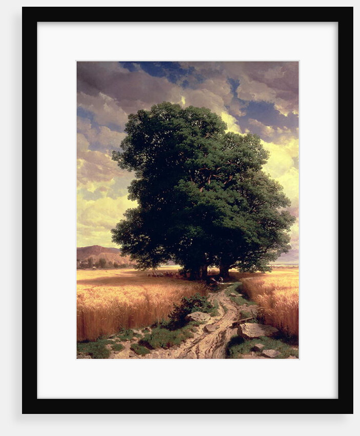 Landscape with Oaks, 1859 by Alexandre Calame