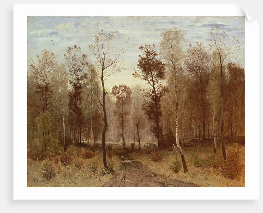 Autumn Day, 1875 by Karl Buchholz