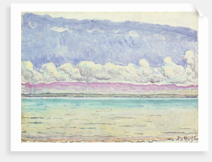 The Lake by Ferdinand Hodler