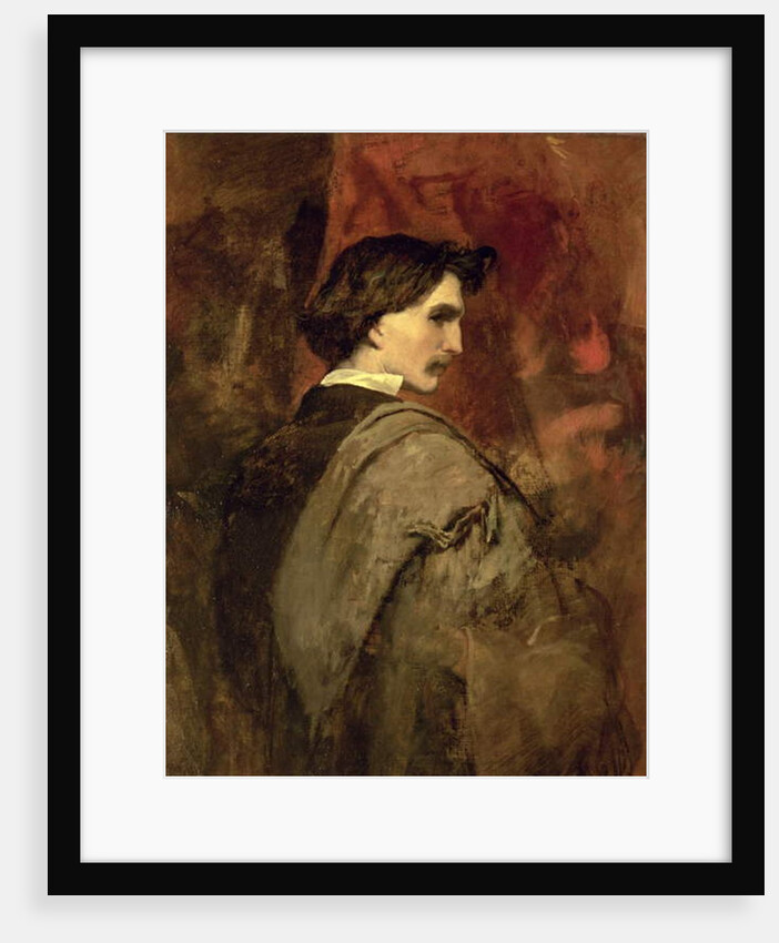 Self Portrait, c.1860 by Anselm Feuerbach