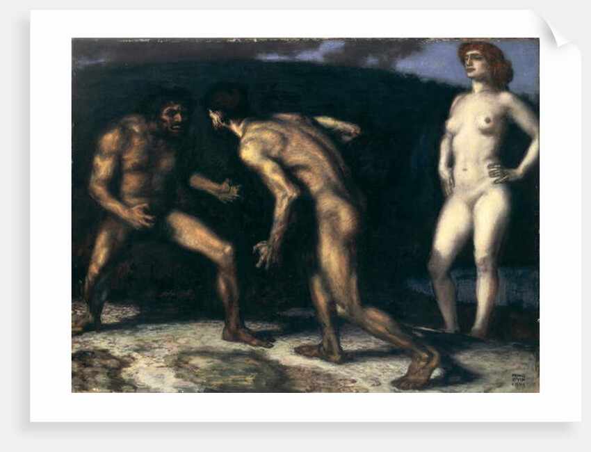 Battle for a Woman, 1905 by Franz von Stuck