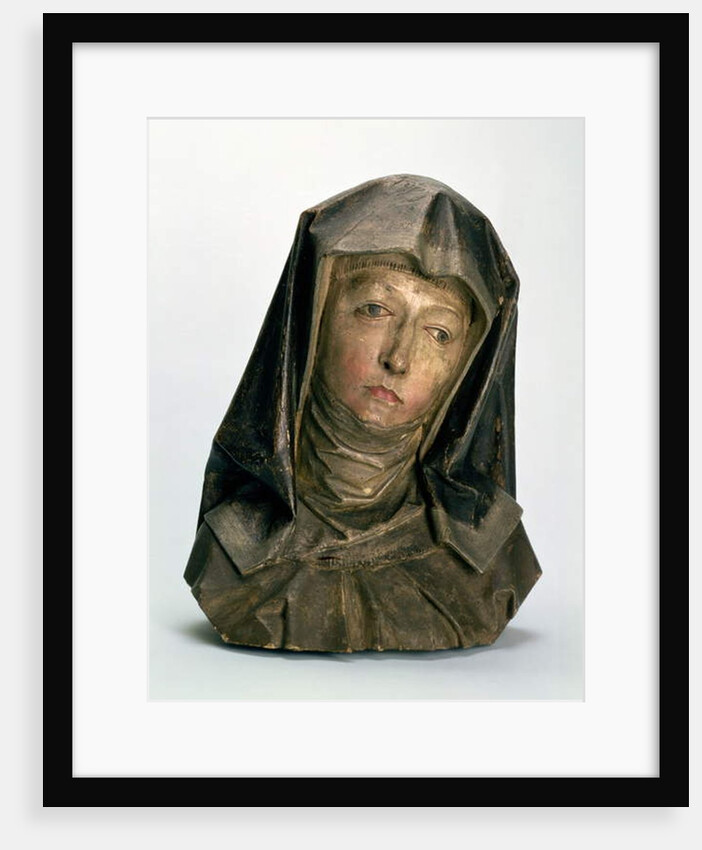 Head of St. Anne, 1500-10 by Tilman Riemenschneider
