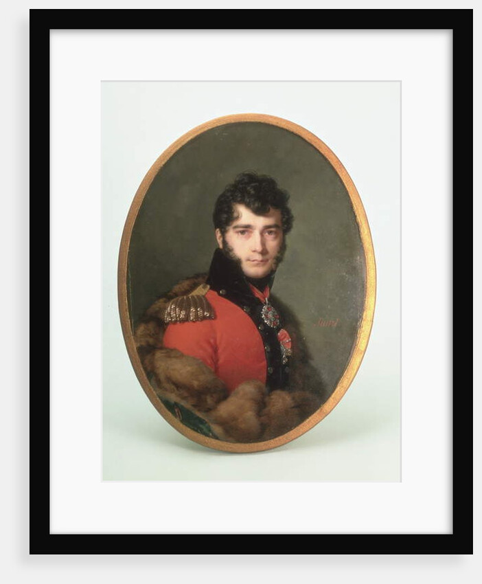 Portrait of a Man in a Red Uniform by Daniel Saint