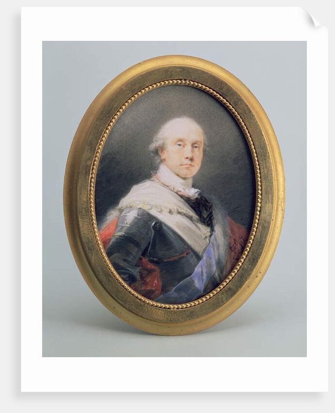 Portrait of Prince Charles Nicholas Othon of Nassau-Siegen, 1790 by Friedrich Heinrich Fuger