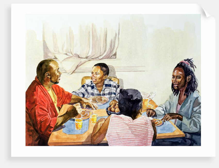 Weekend Breakfast, 2003 by Colin Bootman