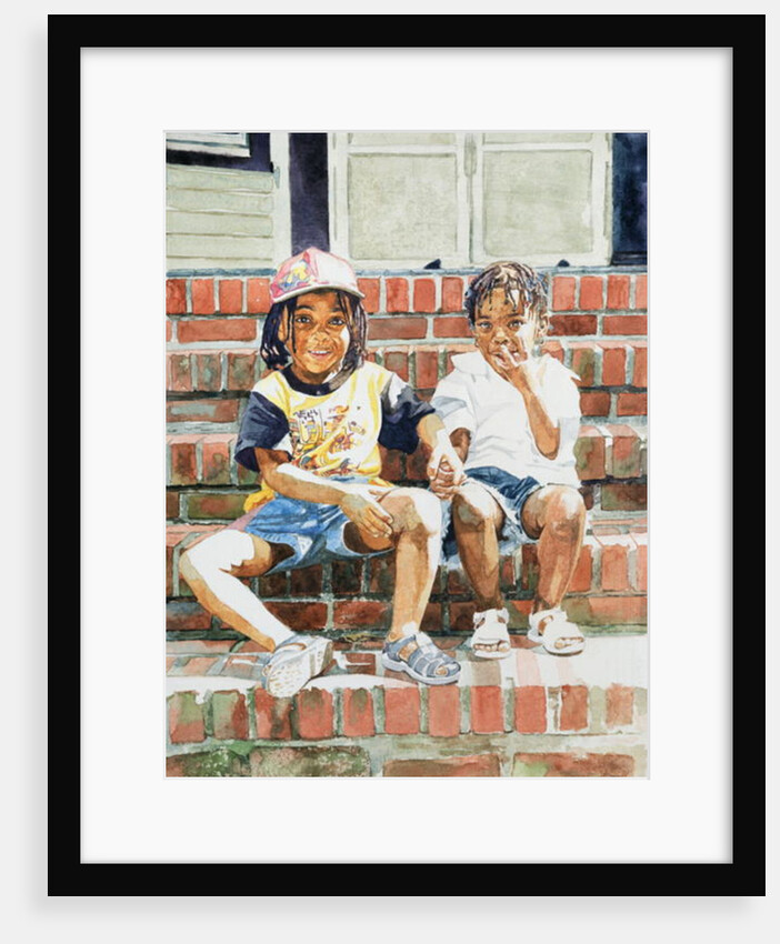 On the Front Step, 2002 by Colin Bootman