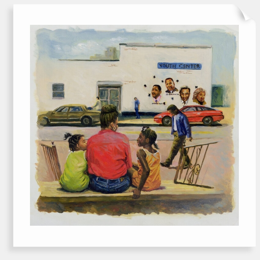 Summer City Stoop, 2000 by Colin Bootman