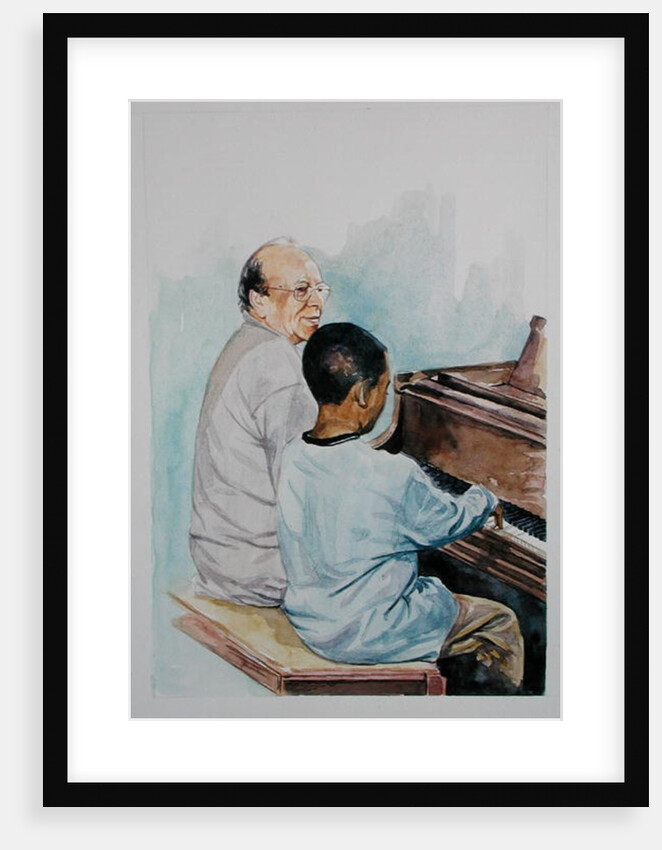 The Piano Lesson by Colin Bootman