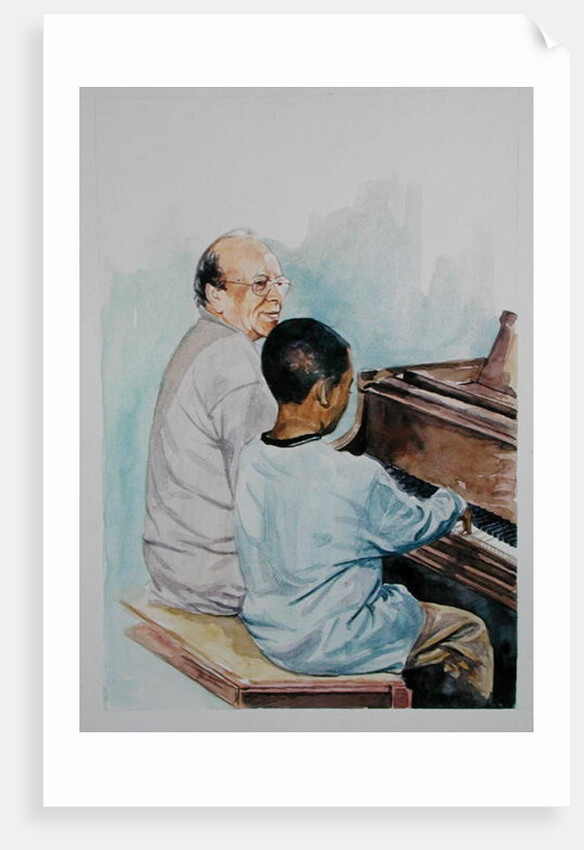 The Piano Lesson by Colin Bootman