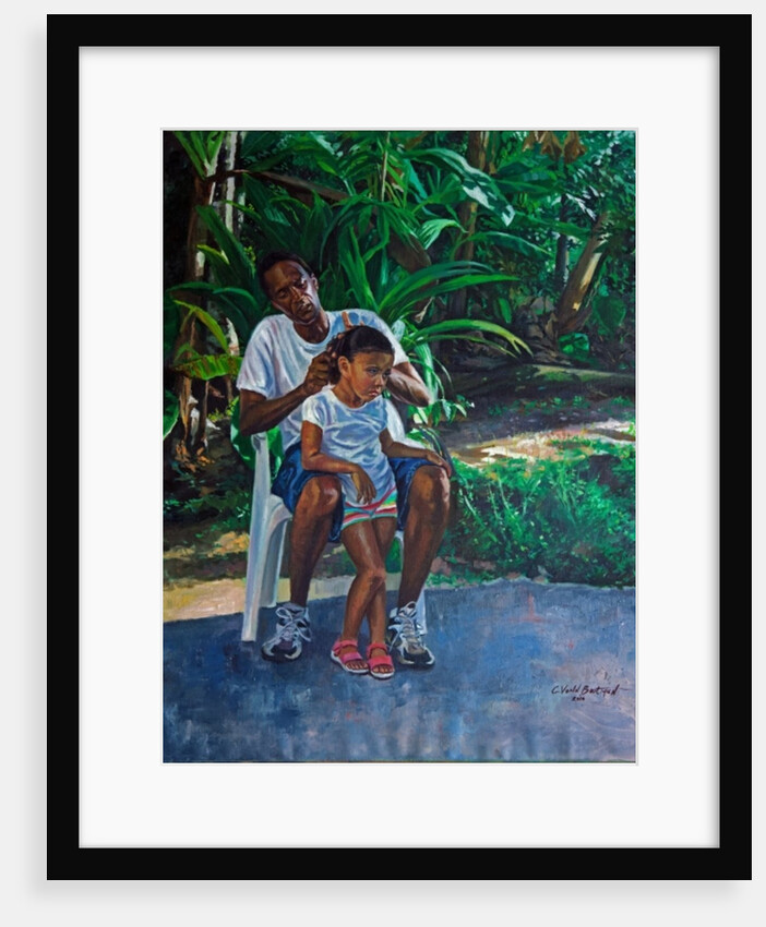 Grandfather and Child, 2010 by Colin Bootman