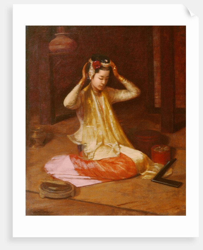 A Burmese Dancer, c.1920 by James Raeburn Middleton