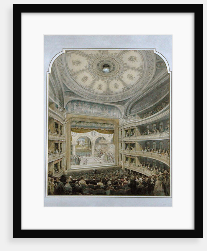 Design for a Theatre, c.1860 by French School