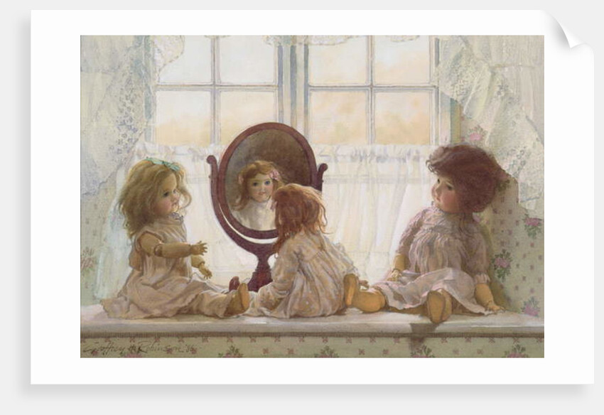 Dolls on the Windowsill, 1986 by Geoffrey Robinson