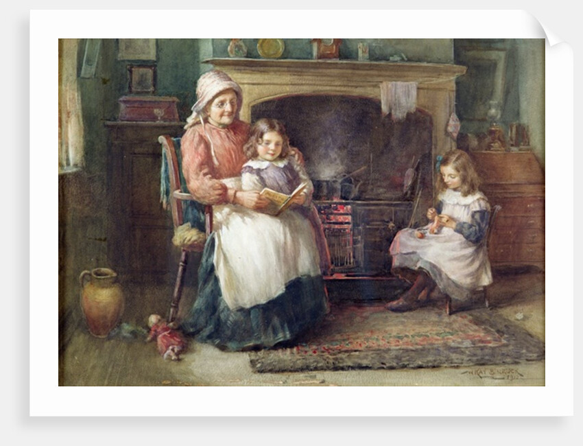 Bedtime Story, 1910 by William Kay Blacklock