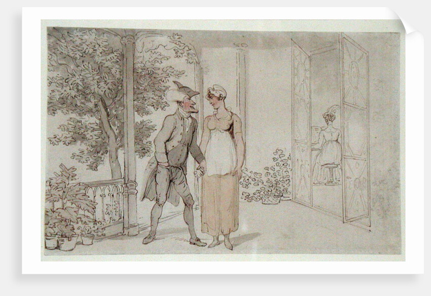 Amorous Attentions, c.1800 by Thomas Rowlandson