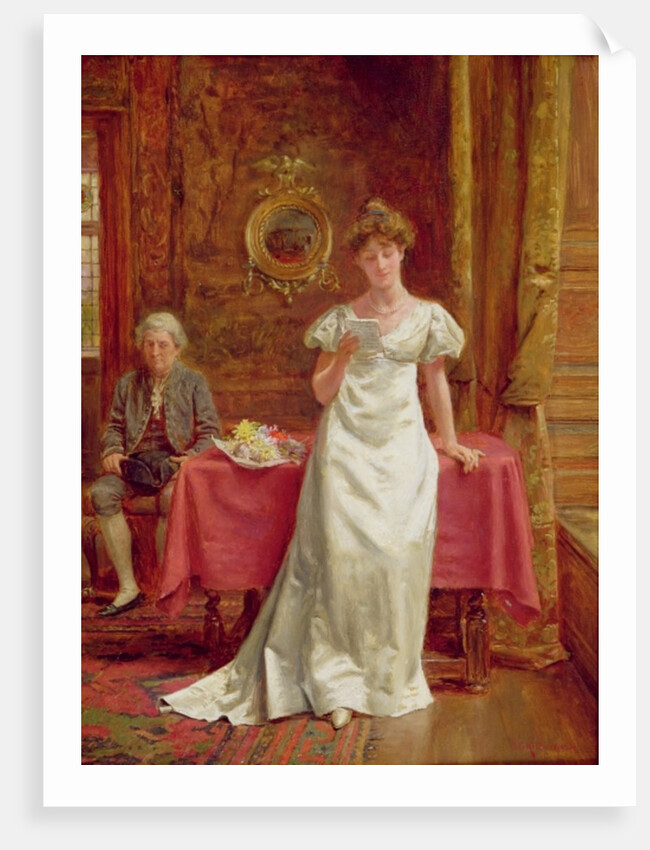 Waiting for an Answer by George Goodwin Kilburne