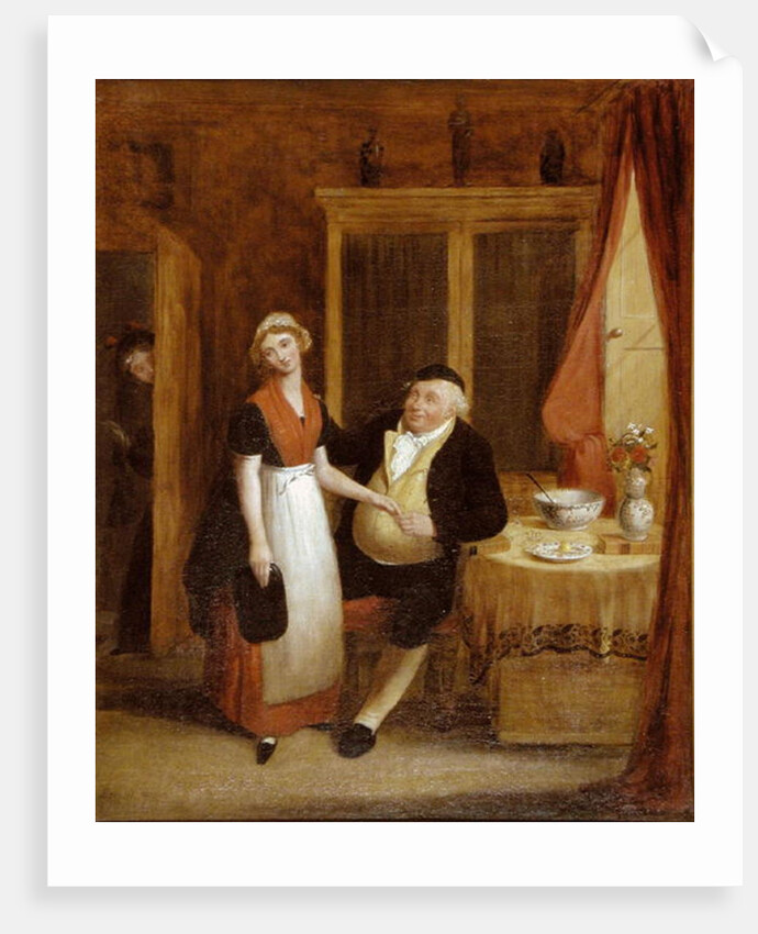 Unwelcome Attentions, 1839 by Robert William Buss