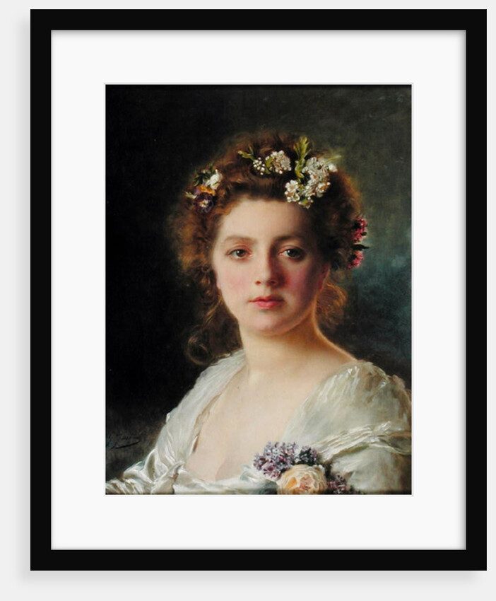 Flora by Gustave Jacquet