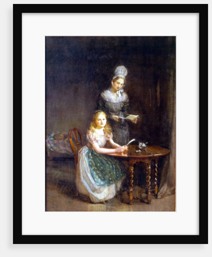 The Governess, c.1860 by English School