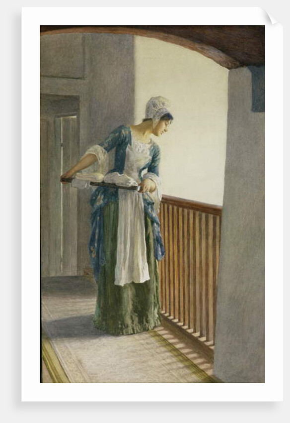 The Laundry Maid, c.1920 by William Henry Margetson