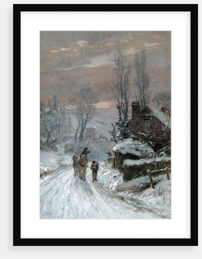 A Winter Evening by James George Bingley