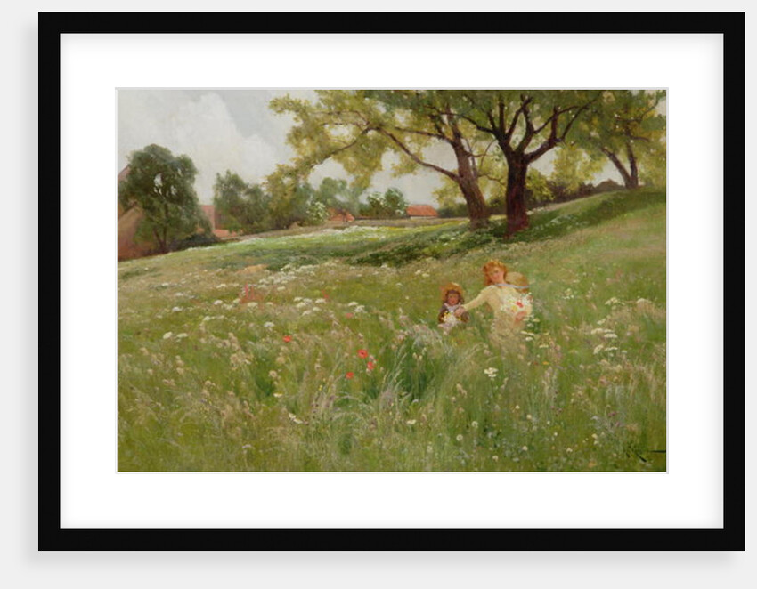 In the Fields by Henry John Yeend King