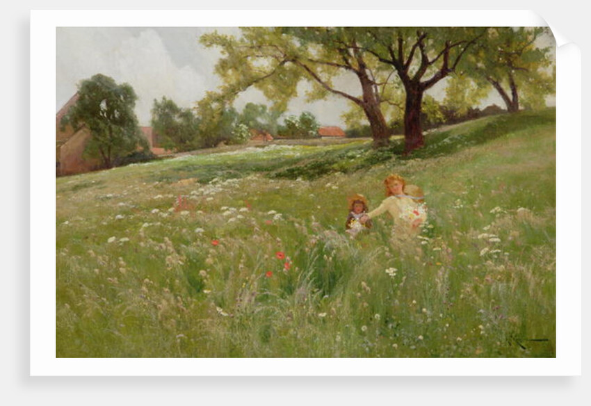 In the Fields by Henry John Yeend King