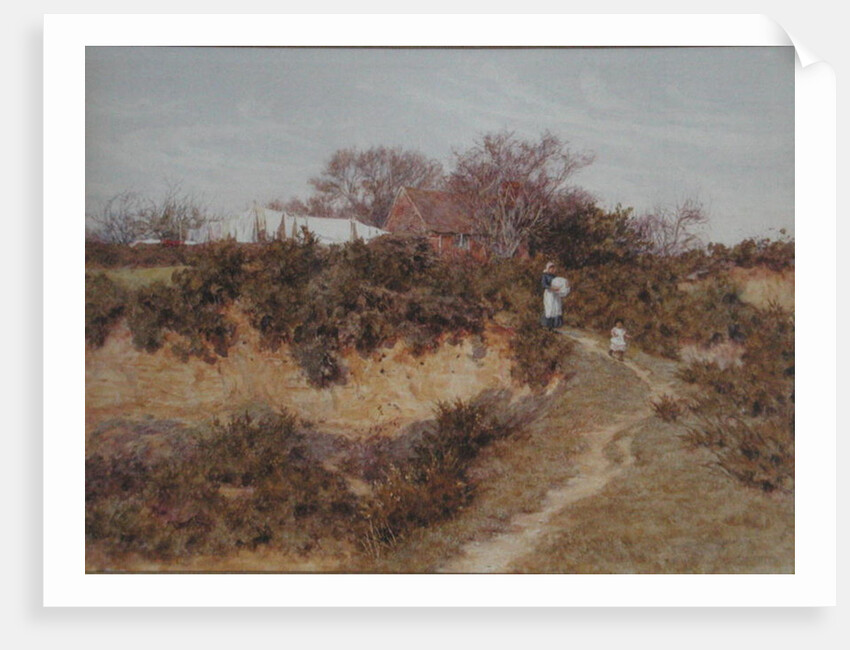 Washing Day at Sandhills, Witley by Helen Allingham