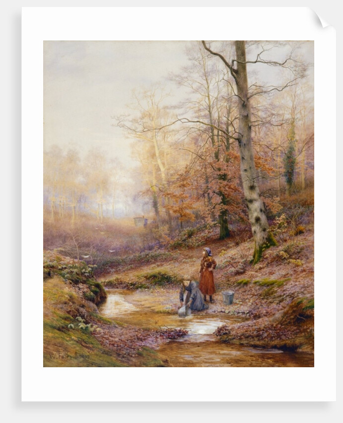 Autumn Woodland, c.1900 by Walter Follen Bishop