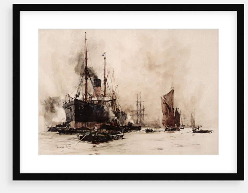 Coal Bunkering by Charles Edward Dixon
