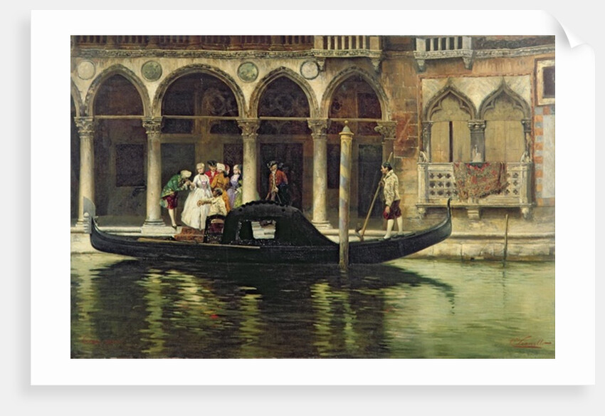 The Departures, 1890 by Cesare Vianello