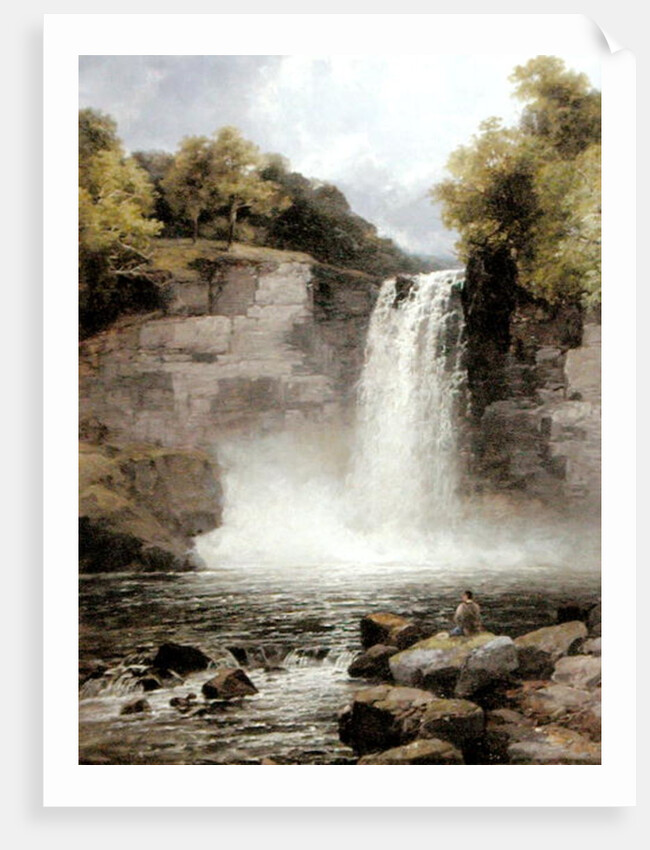 Ruthven Falls, North Wales by John Brandon Smith