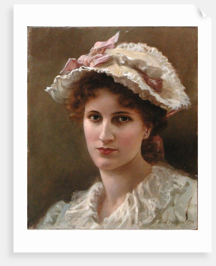 An English Rose, 1892 by Eva Hollyer