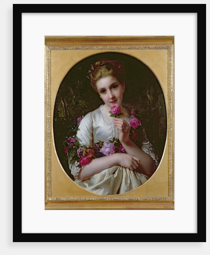Flora, 1872 by Heinrich Wilhelm Schlesinger