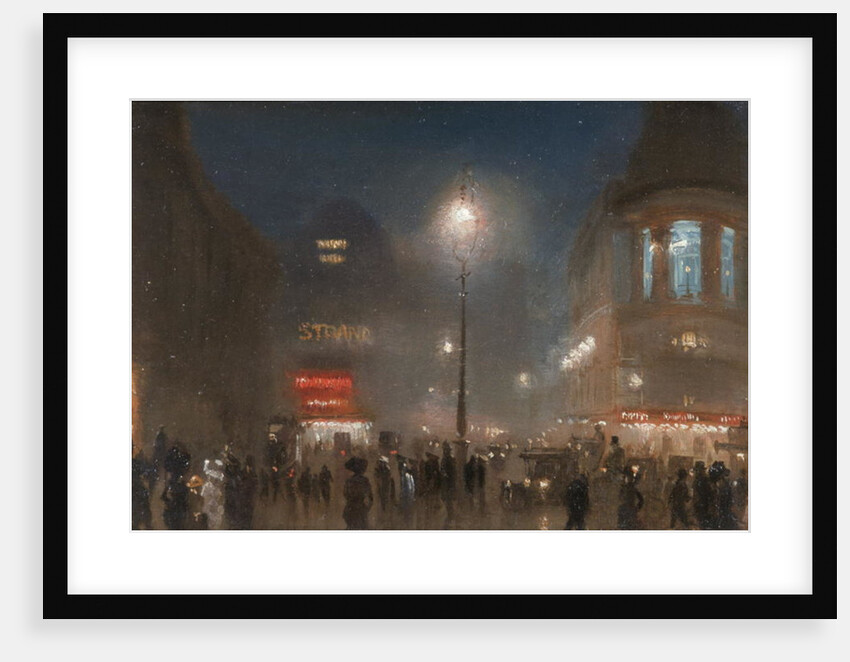 London Theatreland, c.1910 by George Hyde Pownall