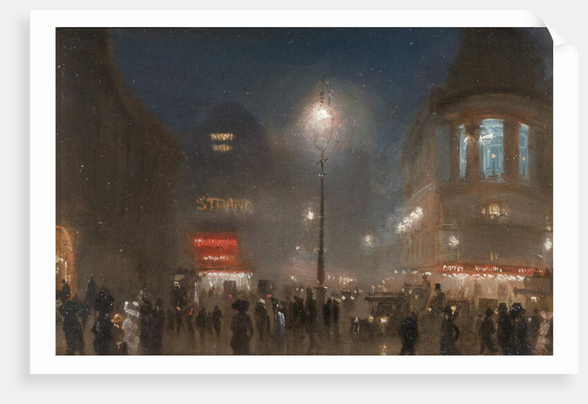 London Theatreland, c.1910 by George Hyde Pownall