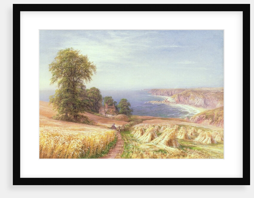 Harvest time by the Sea, 1881 by Edmund George Warren