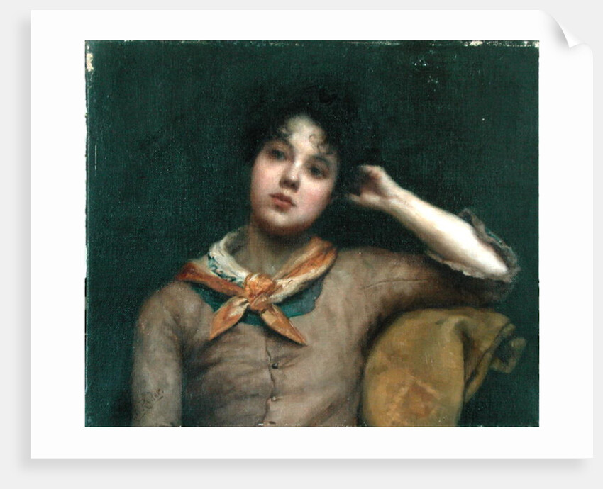 Study of a Young Woman by Harriet E. Ryder