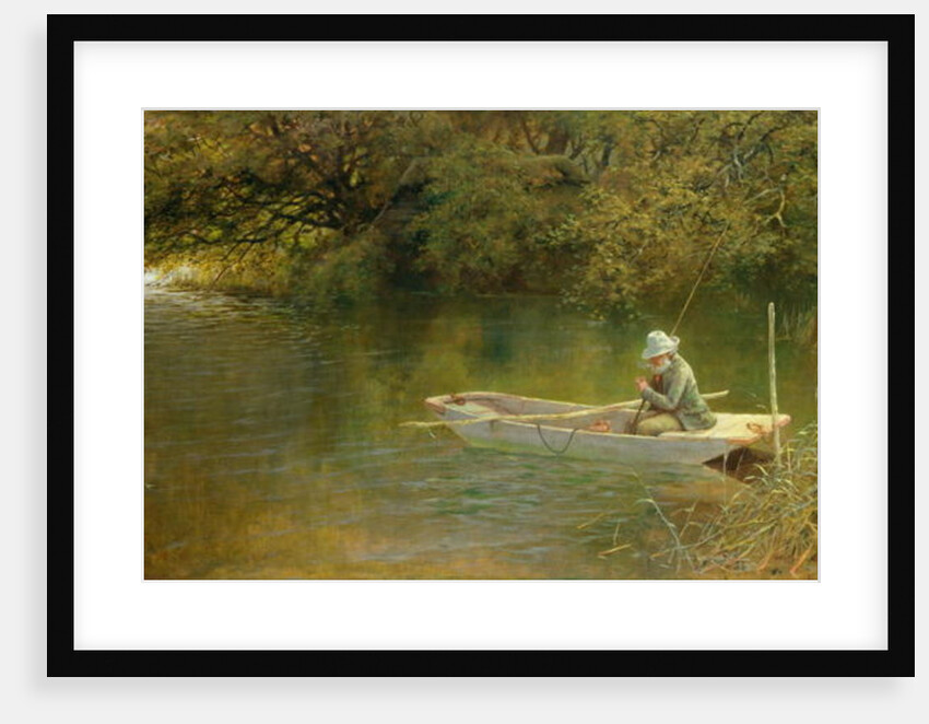 Contentment, A Corner of a Norfolk Broad by George Parsons Norman