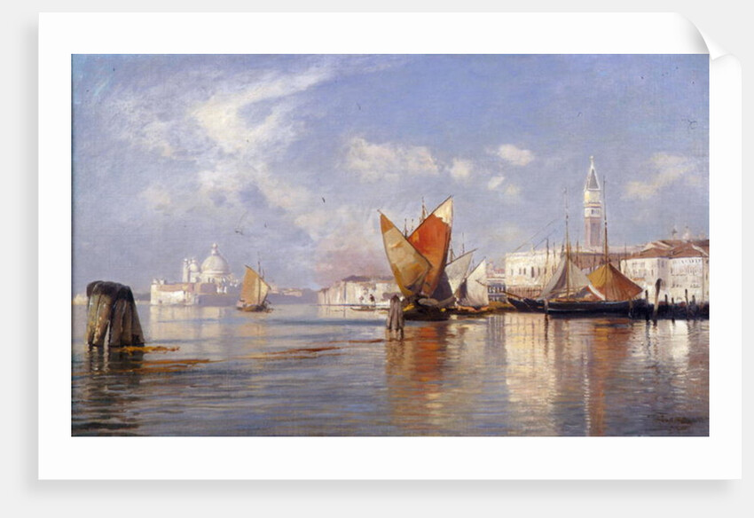 On the Lagoon, Venice by Ascan Lutteroth