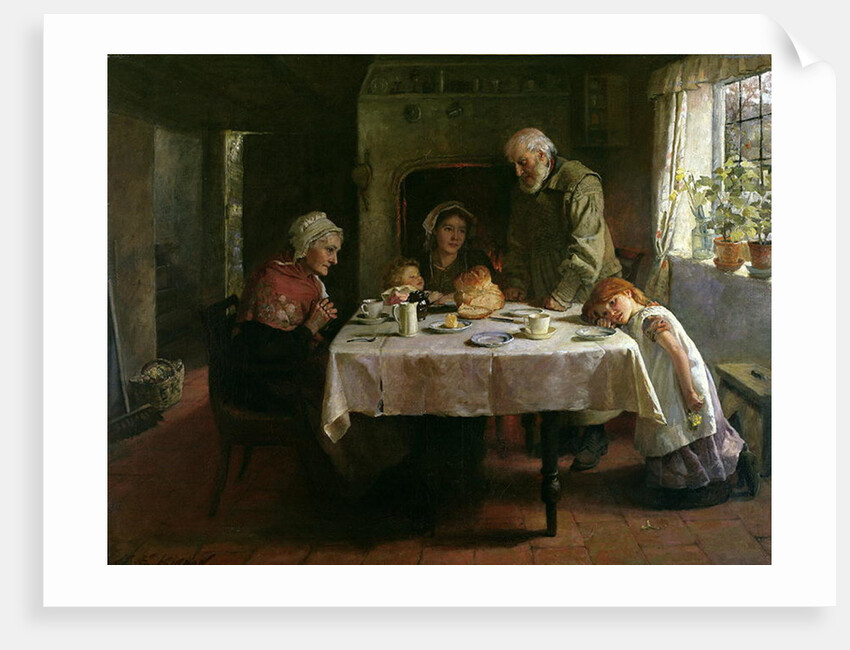 Grace Before Supper by Mary Evelina Kindon